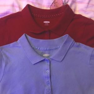 2 Old Navy Polos Children XL